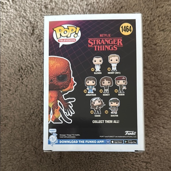 Funko Pop Stranger Things Vecna Exclusive - Orange and Black